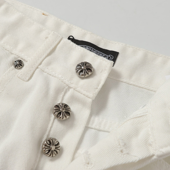 Men Vintage Distressed Denim Jeans Straight Leg Trousers Streetwear Pants Casual Bottoms Joggers Clothes Women