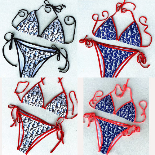 Women Two Piece Bikini Set Sport Bra Swimsuit Beach Thong Swimwear Bathing Suit