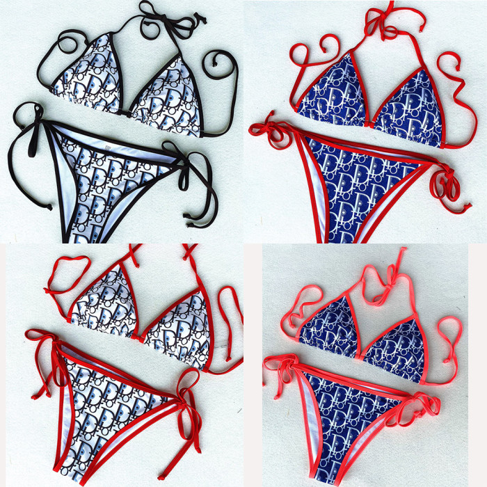 Women Two Piece Bikini Set Sport Bra Swimsuit Beach Thong Swimwear Bathing Suit