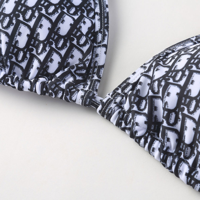 Women Two Piece Bikini Set Sport Bra Swimsuit Beach Thong Swimwear Bathing Suit