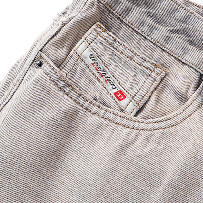 Men Retro Loose Fit Jeans straight-leg Pants Streetwear Bottoms Daily Casual Trousers Unisex