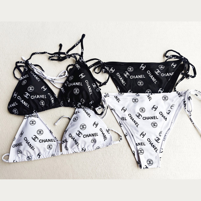 Women Two Piece Bikini Set Sport Bra Swimsuit Beach Thong Swimwear Bathing Suit