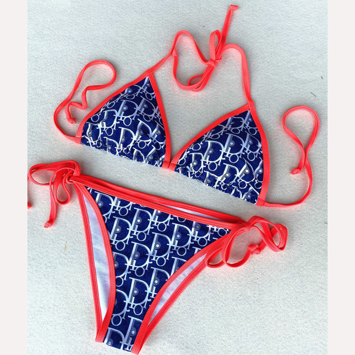 Women Two Piece Bikini Set Sport Bra Swimsuit Beach Thong Swimwear Bathing Suit