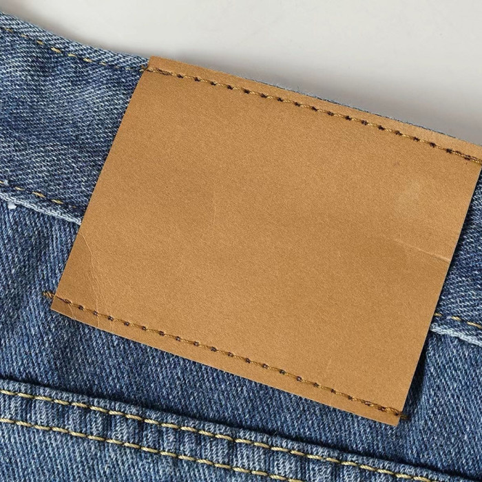 Men Vintage Distressed Denim Jeans Straight Leg Trousers Streetwear Pants Casual Bottoms Joggers Clothes Women