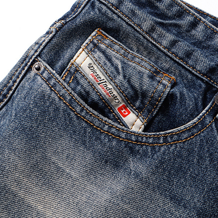 Men Retro Loose Fit Jeans straight-leg Pants Streetwear Bottoms Daily Casual Trousers Unisex