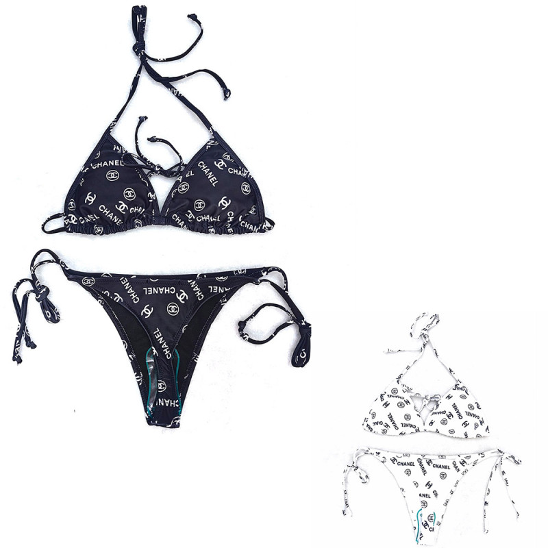 Women Two Piece Bikini Set Sport Bra Swimsuit Beach Thong Swimwear Bathing Suit