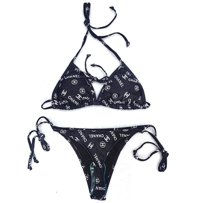 Women Two Piece Bikini Set Sport Bra Swimsuit Beach Thong Swimwear Bathing Suit