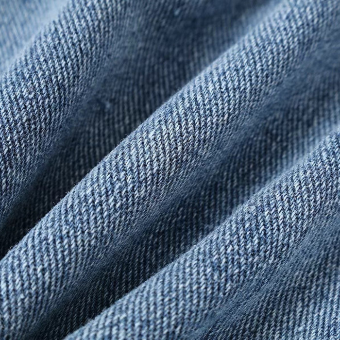 Men Vintage Distressed Denim Jeans Straight Leg Trousers Streetwear Pants Casual Bottoms Joggers Clothes Women