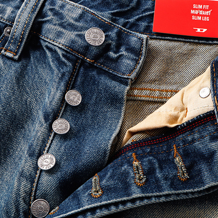 Men Retro Loose Fit Jeans straight-leg Pants Streetwear Bottoms Daily Casual Trousers Unisex