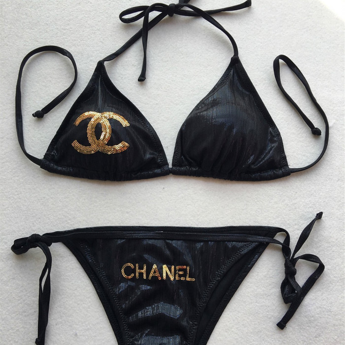 Women Two Piece Bikini Set Sport Bra Swimsuit Beach Thong Swimwear Bathing Suit