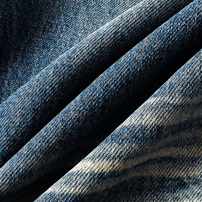 Men Retro Loose Fit Jeans straight-leg Pants Streetwear Bottoms Daily Casual Trousers Unisex