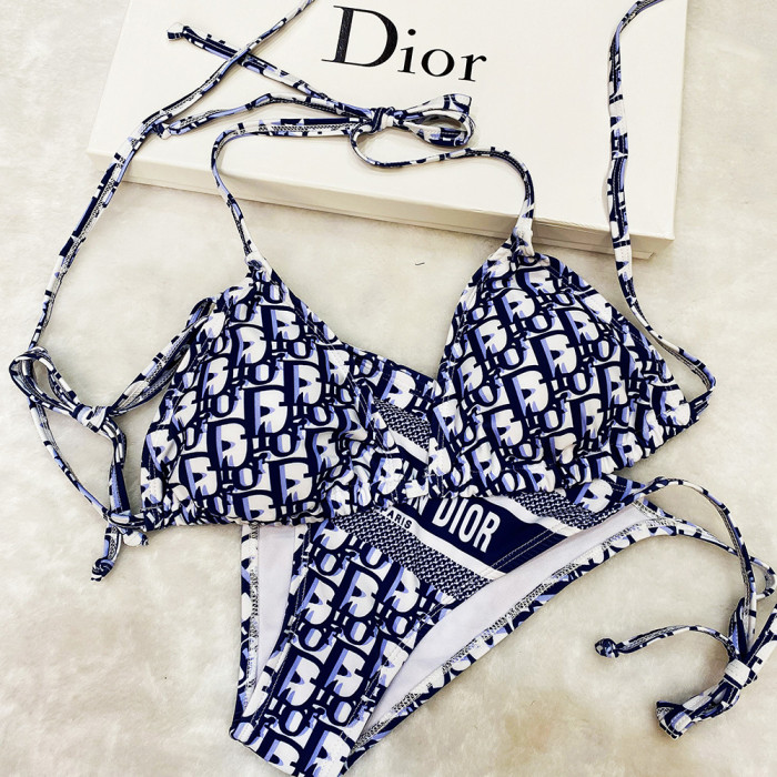 Women Two Piece Bikini Set Sport Bra Swimsuit Beach Thong Swimwear Bathing Suit