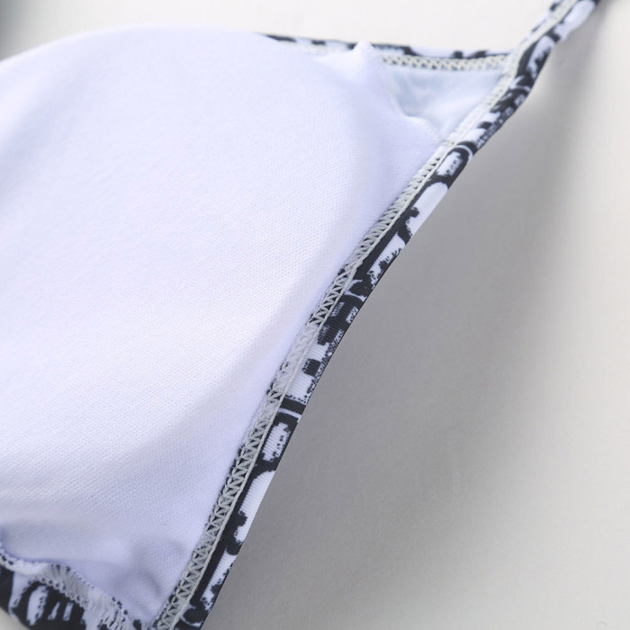 Women Two Piece Bikini Set Sport Bra Swimsuit Beach Thong Swimwear Bathing Suit