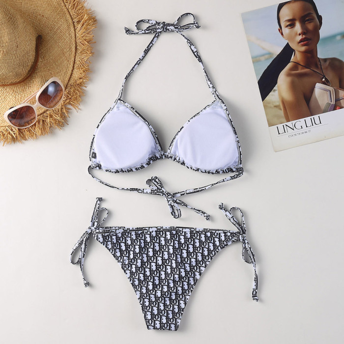 Women Two Piece Bikini Set Sport Bra Swimsuit Beach Thong Swimwear Bathing Suit