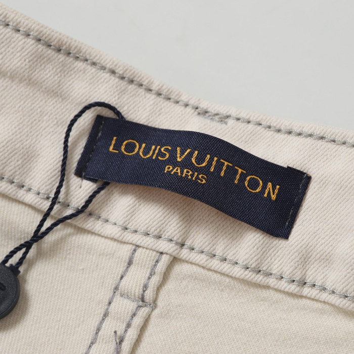 Men Vintage Distressed Denim Jeans Straight Leg Trousers Streetwear Pants Casual Bottoms Joggers Clothes Women