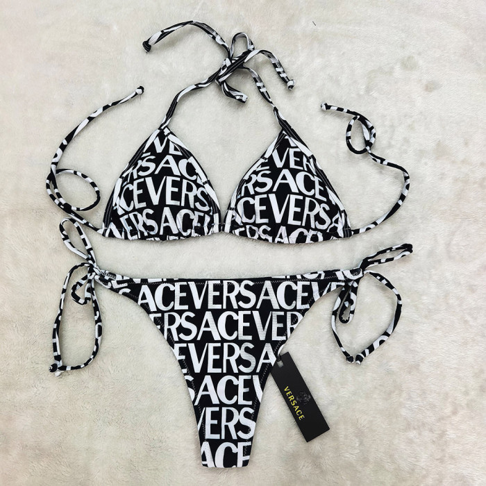 Women Two Piece Bikini Set Sport Bra Swimsuit Beach Thong Swimwear Bathing Suit