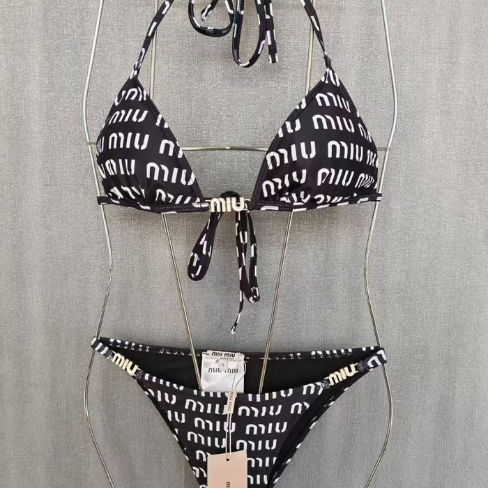 Women Two Piece Bikini Set Sport Bra Swimsuit Beach Thong Swimwear Bathing Suit