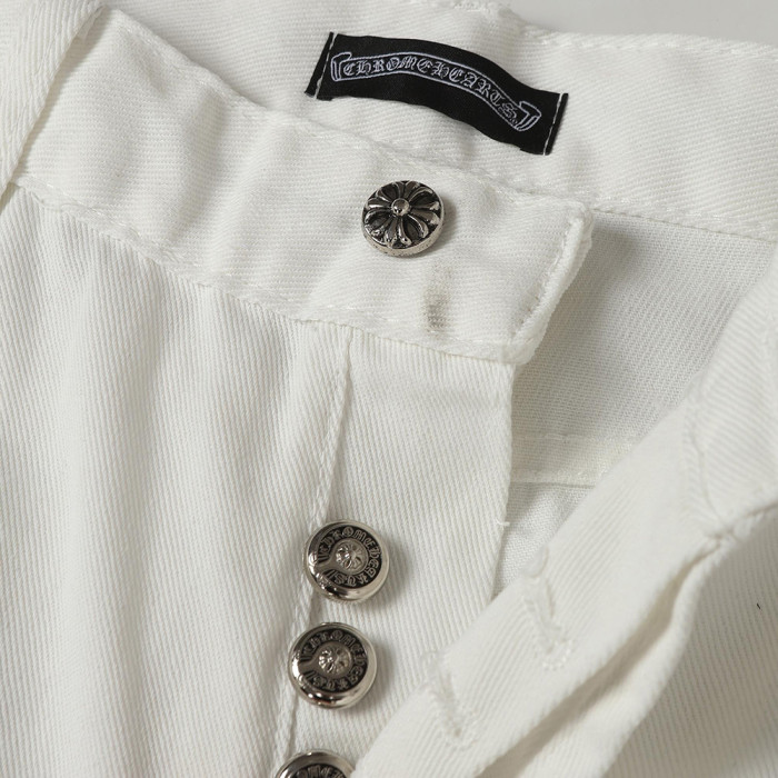 Men Vintage Distressed Denim Jeans Straight Leg Trousers Streetwear Pants Casual Bottoms Joggers Clothes Women