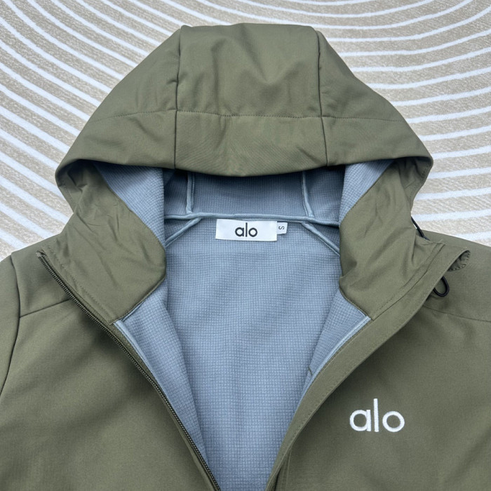 Men Women Fleece Lined Windproof Hooded Jacket Full Zip Windbreaker Long Sleeves Casual Coats Unisex