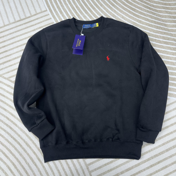 Men Women Crew Neck Sweatshirt Cotton Fleece Pullover Long Sleeves Sports Shirt Tops Casual Streetwear Unisex