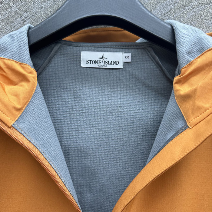 Men Women Fleece Lined Windproof Hooded Jacket Full Zip Windbreaker Long Sleeves Casual Coats Unisex