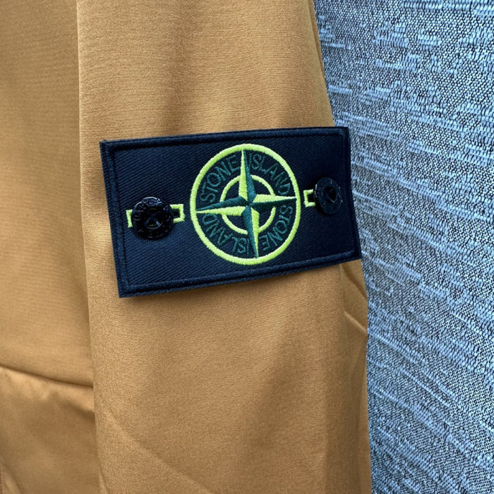 Men Women Fleece Lined Windproof Hooded Jacket Full Zip Windbreaker Long Sleeves Casual Coats Unisex