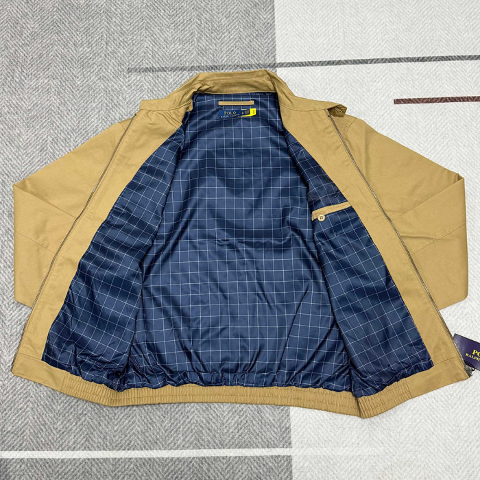 Men Women Classic Zip Jacket Vintage Windbreaker Long Sleeves Outwear Tops Casual Coats Unisex