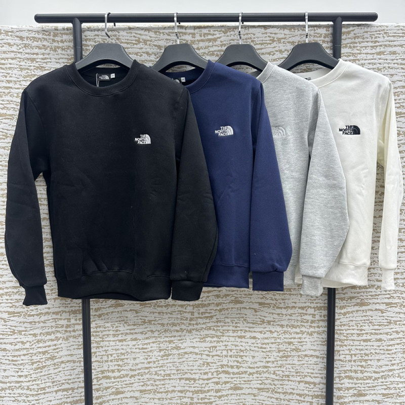 Men Women Crew Neck Sweatshirt Cotton Fleece Pullover Long Sleeves Sports Shirt Tops Casual Streetwear Unisex