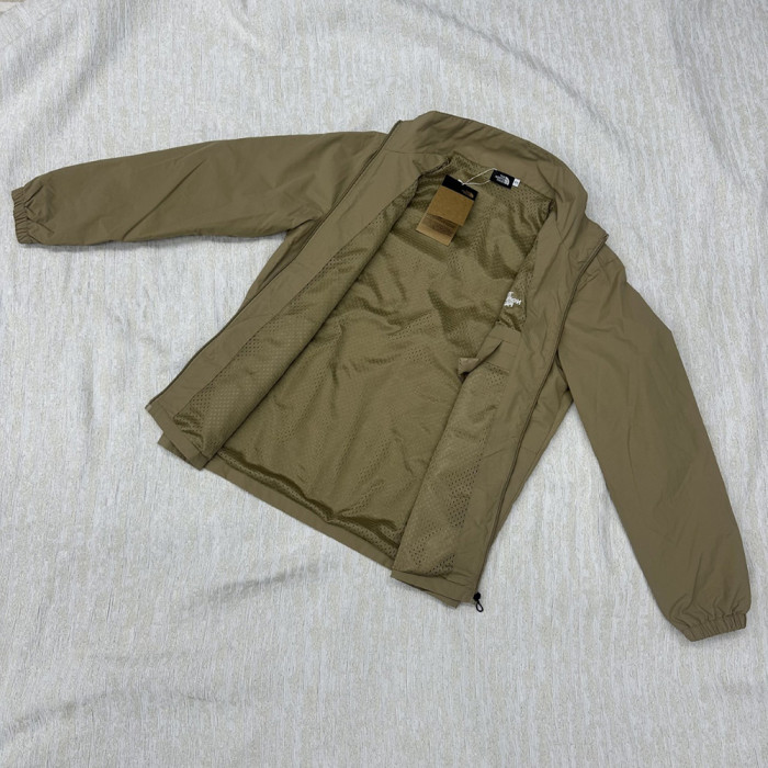 Men Women Fleece Lined Windproof Hooded Jacket Full Zip Windbreaker Long Sleeves Casual Coats Unisex