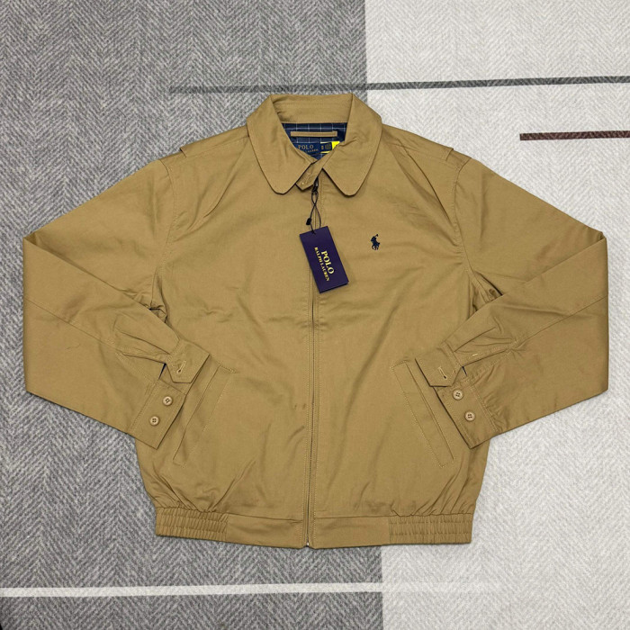 Men Women Classic Zip Jacket Vintage Windbreaker Long Sleeves Outwear Tops Casual Coats Unisex