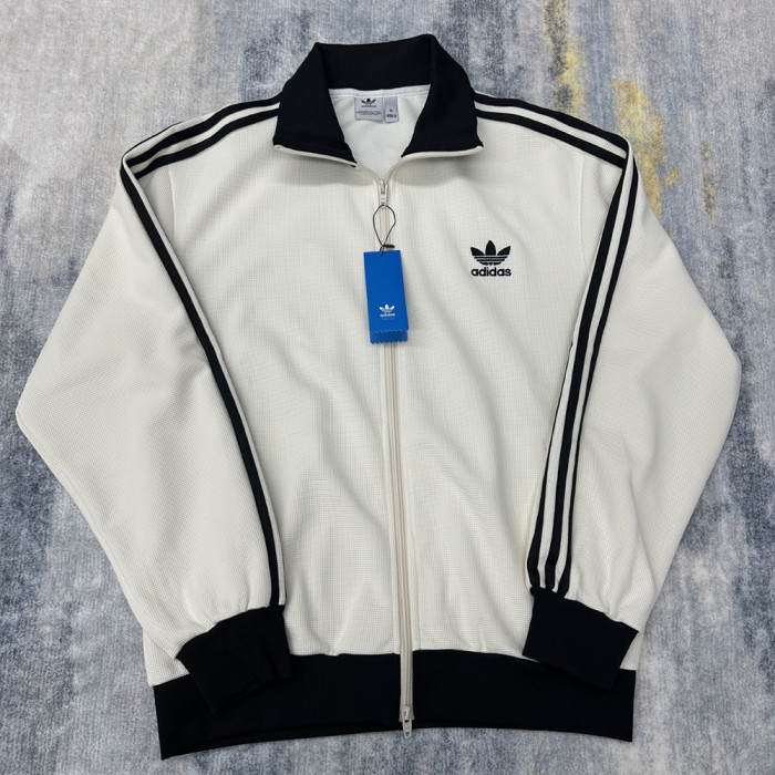 Men Women Knit Track Jacket Stand Collar Casual Zip-up Jacket Sportswear Coats Outdoor Tops Unisex