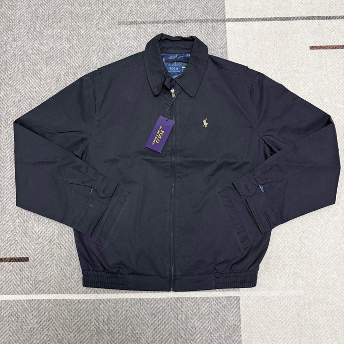 Men Women Classic Zip Jacket Vintage Windbreaker Long Sleeves Outwear Tops Casual Coats Unisex