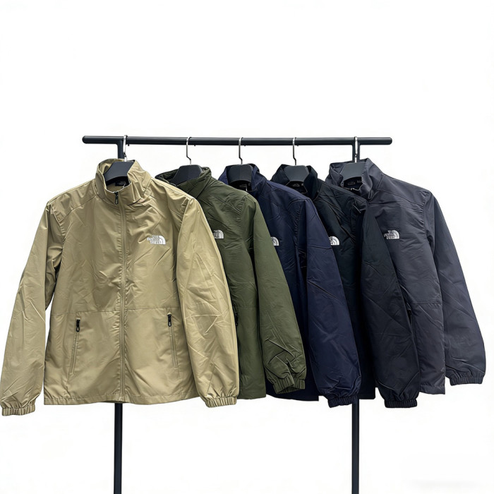 Men Women Fleece Lined Windproof Hooded Jacket Full Zip Windbreaker Long Sleeves Casual Coats Unisex