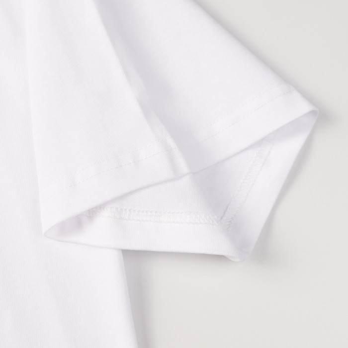 Men Women Cotton Crew Neck T-shirt Short Sleeve T-shirt Pullover Tops Sweatshirt Unisex Tee Casual T-shirt