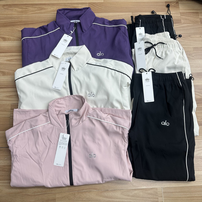 Women Men Two Piece Tracksuit Sports Shirts Sports Jackets Sweatshirts Pants Set Streatwear