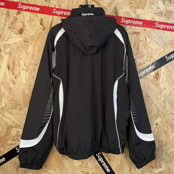 Men Women Hooded Track Jacket Windproof Techwear Casual Streetwear Sports Coats Outdoor Tops Unisex