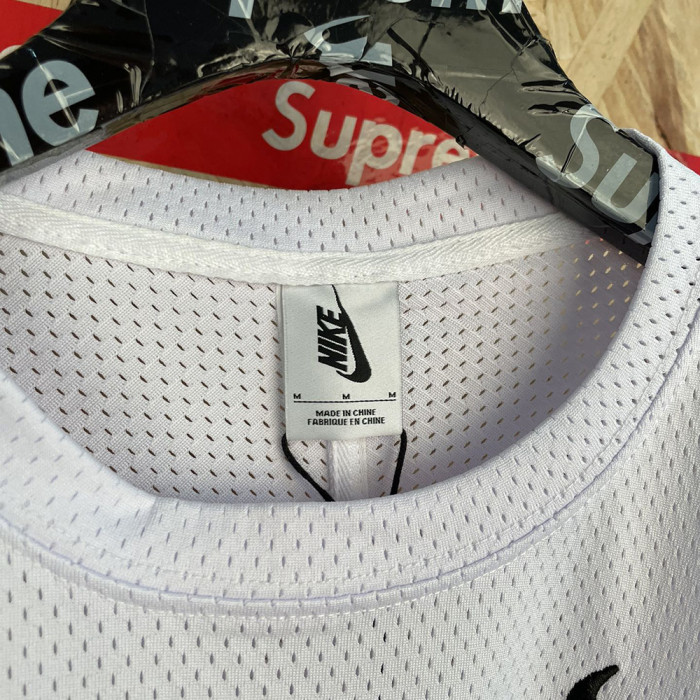 Men Women Crew Neck Sweatshirt Mesh Pullover Long Sleeves Sports Shirt Tops Casual Streetwear Unisex