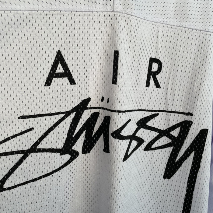 Men Women Crew Neck Sweatshirt Mesh Pullover Long Sleeves Sports Shirt Tops Casual Streetwear Unisex