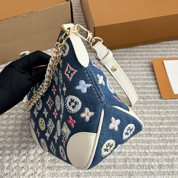 Women's Large Hobo Shoulder Bag Handbags Croissant Bag For Daily Use
