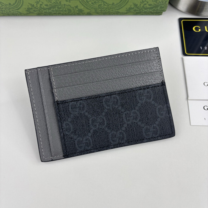 Men Women Card Case Leather Bag Coin Wallets Pouch Clutch Purses Unisex