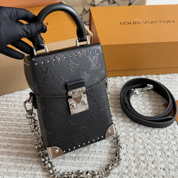 Women's Small Camera Box Trunk Bag Shoulder Bag Crossbody Bag For Daily Use
