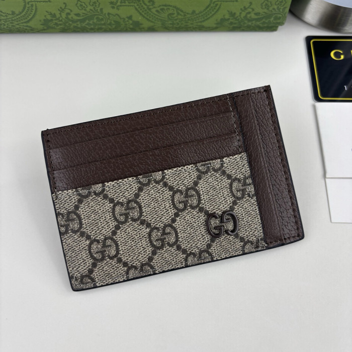 Men Women Card Case Leather Bag Coin Wallets Pouch Clutch Purses Unisex