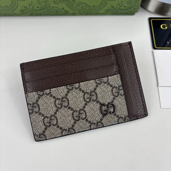 Men Women Card Case Leather Bag Coin Wallets Pouch Clutch Purses Unisex