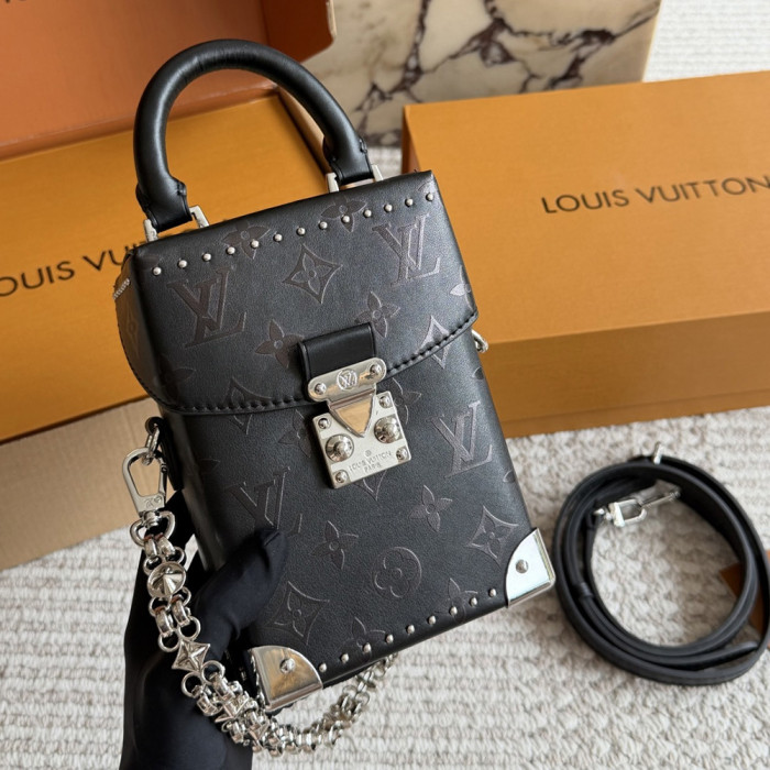 Women's Small Camera Box Trunk Bag Shoulder Bag Crossbody Bag For Daily Use