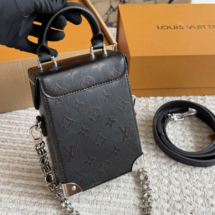 Women's Small Camera Box Trunk Bag Shoulder Bag Crossbody Bag For Daily Use