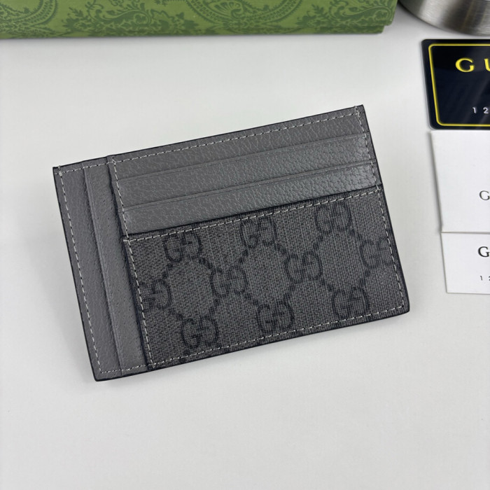 Men Women Card Case Leather Bag Coin Wallets Pouch Clutch Purses Unisex