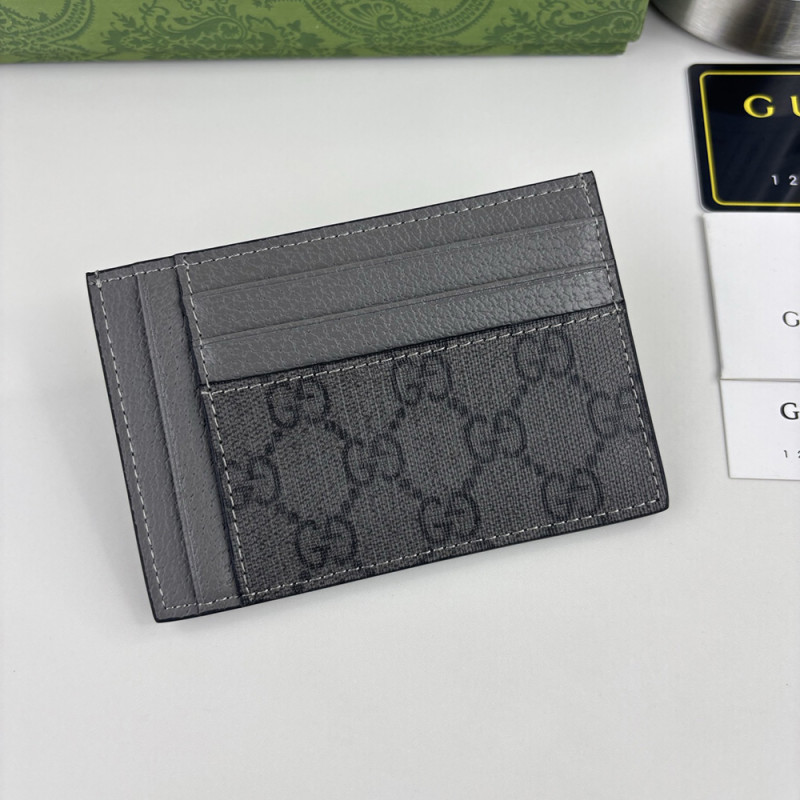 Men Women Card Case Leather Bag Coin Wallets Pouch Clutch Purses Unisex