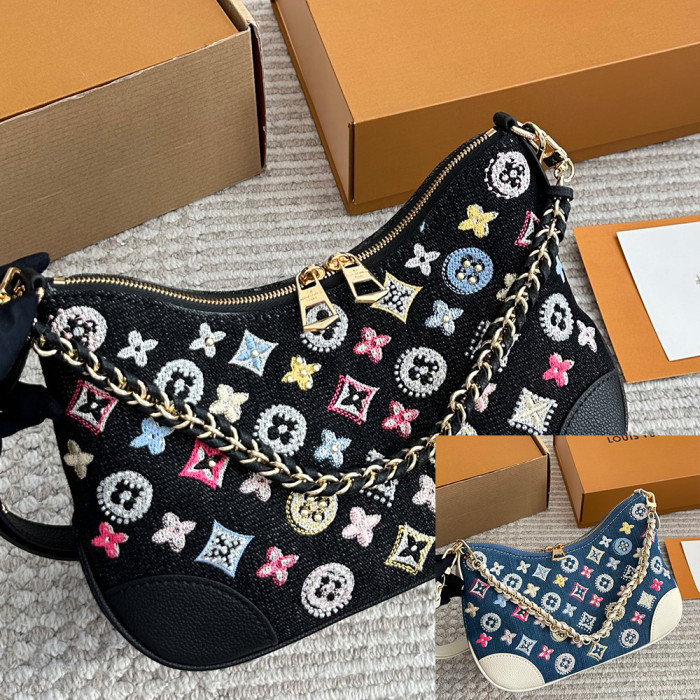 Women's Large Hobo Shoulder Bag Handbags Croissant Bag For Daily Use