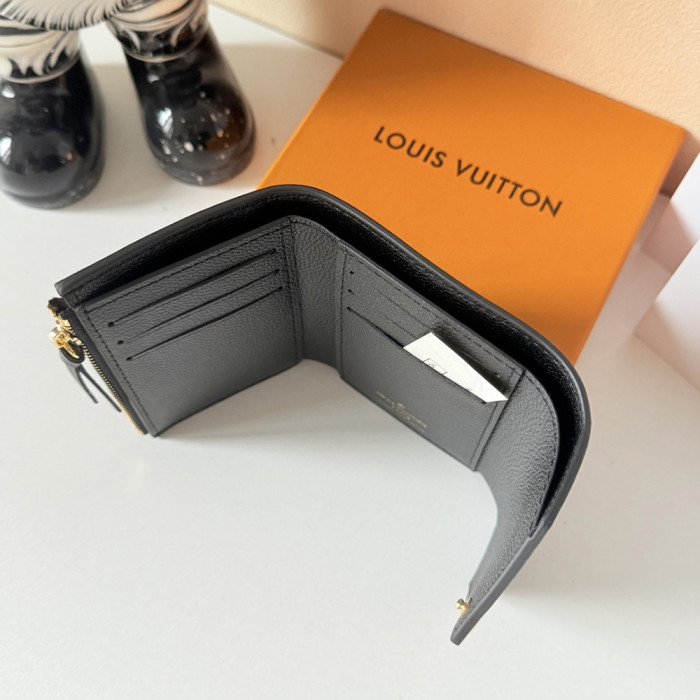 Men Women Card Case Leather Bag Coin Wallets Pouch Clutch Purses