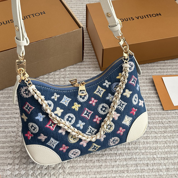Women's Large Hobo Shoulder Bag Handbags Croissant Bag For Daily Use